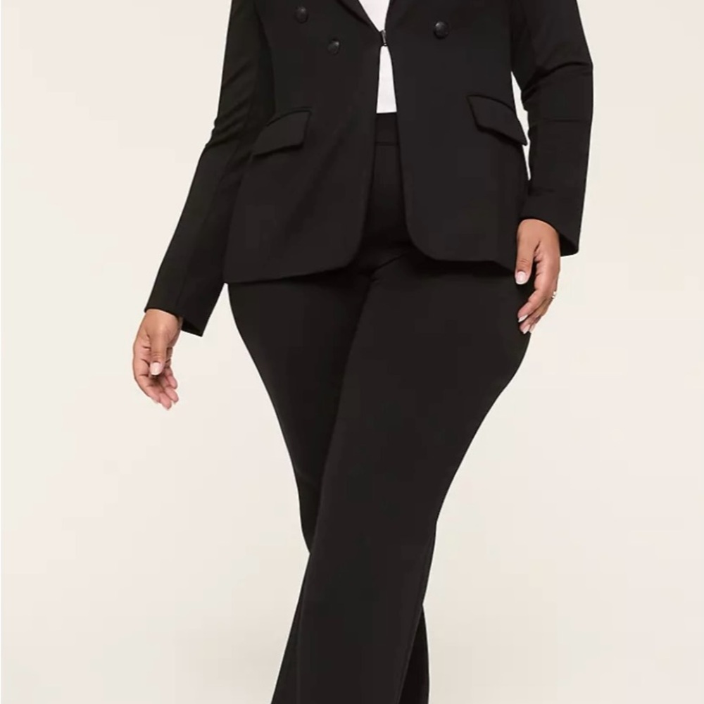 Lane Bryant Classic Black Pantsuit